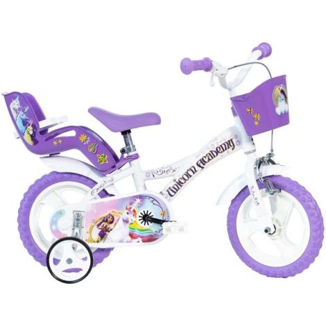 Bicicleta copii Dino Bikes 12  Unicorn Academy - imagine 8